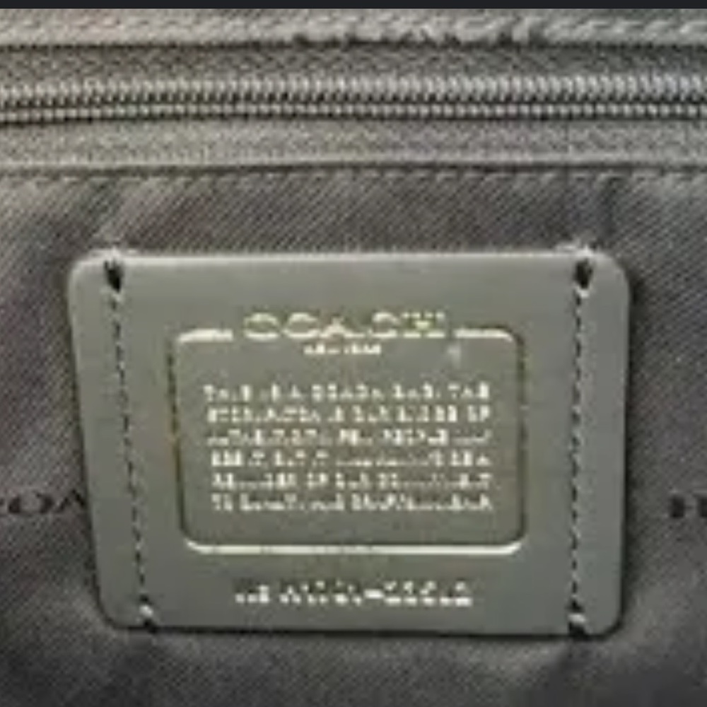 COACH Copper-Bronze Leather